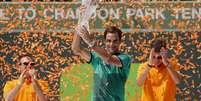 Federer vence Nadal pela 3ª vez no ano e é campeão em Miami  Foto: Reuters