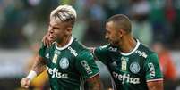 Os gols no fim: Palmeiras 4 x 1 Ferroviária - Róger Guedes, aos 40' do segundo tempo  Foto: Agência Palmeiras / LANCE!