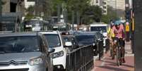 Ciclovia na Avenida Paulista   Foto: Agência Brasil