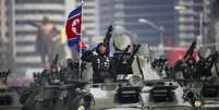 Coreia do Norte gaba-se de poderio militar  Foto: EPA / BBC News Brasil