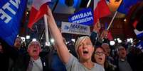 Votação de Marine Le Pen consolida ascensão do partido de extrema-direita Frente Nacional  Foto: Getty Images / BBC News Brasil