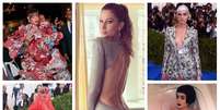 Looks das famosas em evento de gala deram o que falar nas redes sociais  Foto: Instagram / Reprodução