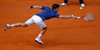 Djokovic em ação em Madri  Foto: Reuters