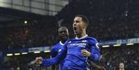 Hazard foi o destaque do Chelsea na Premier League (Foto: Glyn KIRK / AFP)  Foto: Lance!