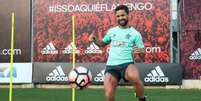 Diego - Treino do Flamengo  Foto: Gilvan de Souza / Flamengo / LANCE!