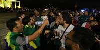 Protestos de quinta-feira diante do Palácio do Planalto; para analista, chance de eleição direta é remota  Foto: LULA MARQUES/AGPT / BBC News Brasil