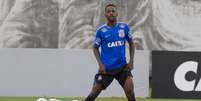 Guilherme Romão em treino do Corinthians (Foto: Daniel Augusto Jr)  Foto: Lance!