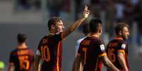 Totti estreou na equipe profissional da Roma em 1993 e, desde então, marcou 307 gols  Foto: Getty Images