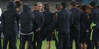 Tite comandou treino da Seleção Brasileira em Melbourne, onde fará amistosos contra Argentina e Austrália  Foto: Lucas Figueiredo/CBF