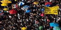 Protesto a favor das eleições diretas em São Paulo  Foto: BBC News Brasil