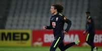 David Luiz em treinamento na Austrália  Foto: Lucas Figueiredo/CBF / LANCE!