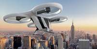 CityAirbus, o táxi voador que parece um drone, foi apresentado em feira de aviação   Foto: Airbus