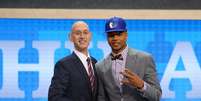 Markelle Fultz, armador da Universidade de Washington, foi selecionado pelo Philadelphia 76ers como a primeira escolha do draft da NBA  Foto: Reuters