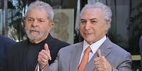 Lula e Michel Temer: o noticiário os maltrata, mas a TV é indispensável para sua reabilitação política.  Foto: Ricardo Stuckert/Instituto Lula 