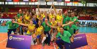 Nesta temporada, a Seleção Brasileira já conquistou o torneiro de Montreuz Divulgação/Montreux Volley Masters  Foto: Lance!