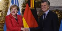 Merkel e Macri  Foto: BBC News Brasil