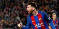 Atacante Lionel Messi do Barcelona durante partida no estádio Camp Nou, na Espanha. 19/03/2017 REUTERS/Juan Medina  Foto: Reuters