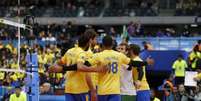 Brasil mantém invencibilidade na Fase Final da Liga Mundial (Foto: Antônio More/MPIX/CBV)  Foto: Lance!