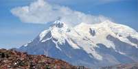 O monte Illimani  Foto: BBC News Brasil