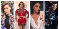 Looks das famosas em 'PopStar' (Fotos: Instagram/Reprodução - Raquel Cunha/TV Globo/Divulgação)  Foto: Elas no Tapete Vermelho