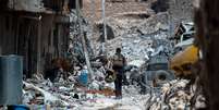 Escombros da Cidade Velha de Mossul  Foto: BBC News Brasil