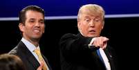 Presidente dos Estados Unidos, Donald Trump, e seu filho mais velho, Donald Trump Jr., em Nova York 26/09/2016 REUTERS/Mike Segar  Foto: Reuters