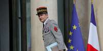 Comandante das Forças Armadas da França, Pierre de Villiers, no Palácio do Eliseu em Paris 13/07/2017 REUTERS/Stephane Mahe  Foto: Reuters