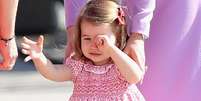 Princesa Charlotte levou broca da mãe, Kate Middleton, e chorou  Foto: Getty Images / PurePeople