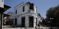 Destruição causada pelo terremoto na ilha de Kos, na Grécia  Foto: Reuters
