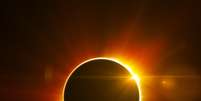 Imagem de eclipse solar  Foto: iStock