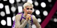 Katy Perry durante show no Glastonbury Festival
  24/6/2017  REUTERS/Dylan Martinez  Foto: Reuters