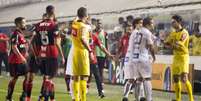 Santos x Flamengo  Foto: Flavio Hopp / RAW Image / LANCE!