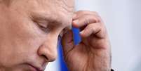 Putin reage durante entrevista em Savonlina, na Finl&acirc;ndia
 27/7/2017   Lehtikuva/Martti Kainulainen/via REUTERS    Foto: Reuters