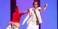 Bieber faz show em Pequim  Foto: Reuters