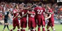Liverpool não terá vida fácil na tentativa pela fase de grupos da Liga dos Campeões (Foto: Dale de la Rey / AFP)  Foto: Lance!
