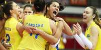 Brasil bate Sérvia e se classifica na final do Grand Prix  Foto: FIVB / Divulgação