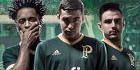 Imagem da nova camisa do Palmeiras, em alusão à Arrancada Histórica (Foto: Divulgação)  Foto: Lance!