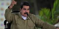 Maduro faz discurso em Caracas  Foto: Divulgação / Reuters