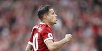 Philippe Coutinho comemora gol marcado pelo Liverpool
21/05/2017 Action Images via REUTERS/Carl Recine  Foto: Reuters