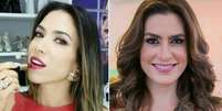 Patrícia Abravanel e Ticiana Villas Boas: unidas para desmentir delator  Foto: Reprodução Facebook @patriciaabravaneloficial e Divulgação/SBT