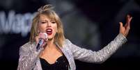 Taylor Swift durante show em Nova York
 31/12/2014  REUTERS/Carlo Allegri  Foto: Reuters