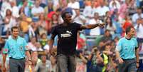 Usain Bolt nunca escondeu sua paixão pelo futebol  Foto: Getty Images