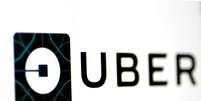 Logo do Uber em tela de dispositivo  Foto: Reuters
