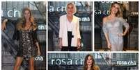 Gisele Bündchen, Fiorella Mattheis, Giovanna Ewbank e Camila Queiroz em evento da Rosa Chá   Foto: AgNews / Elas no Tapete Vermelho