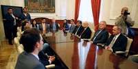 Reunião com embaixadores na Venezuela  Foto: Reuters