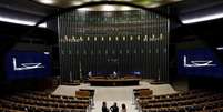 Plenário da Câmara dos Deputados após sessão em Brasília, Brasil
12/4/2017  REUTERS/Ueslei Marcelino
  Foto: Reuters