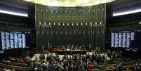 Plenário da Câmara dos Deputados, em Brasília   Foto: Reuters