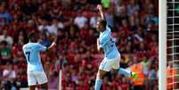 Gabriel Jesus marcou o gol do City (Foto: Reprodução/Twitter)  Foto: Lance!