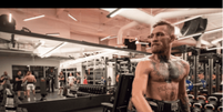 Conor McGregor durante treino em Las Vegas (EUA)  Foto: Reprodução/Instagram / LANCE!