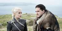 De "Game of Thrones": Jon (Kit Harington) e Daenerys (Emilia Clarke) terão complicações na relação na 8ª temporada!  Foto: Divulgação / PureBreak